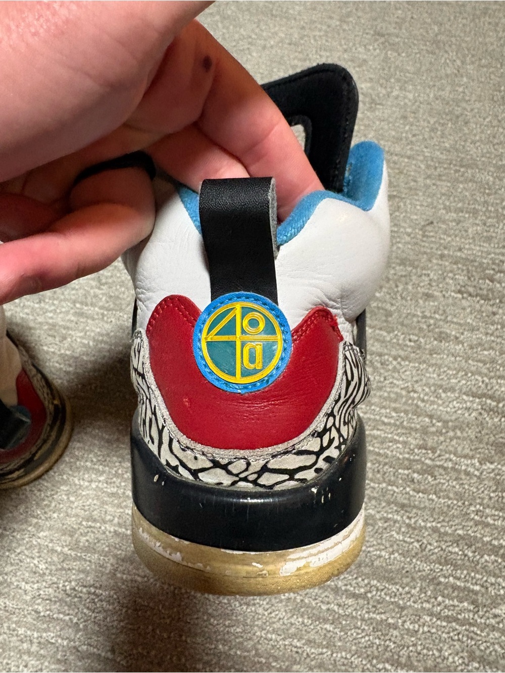 Jordan Spizike Bordeaux - Picture 7 of 10